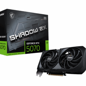 Placa de Video MSI GeForce RTX 5070 SHADOW 2X OC 12GB