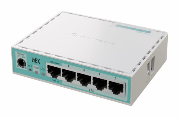 ROUTER MIKROTIK E50UG HEX REFRESH Sin fuente