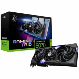 Placa de Video MSI GeForce RTX 5070 GAMING TRIO OC 12GB