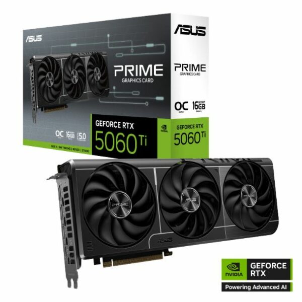Placa de Video Asus RTX 5060 TI Prime 16GB