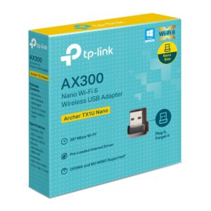 Placa de Red USB TP-LINK ARCHER TX1U NANO AX300