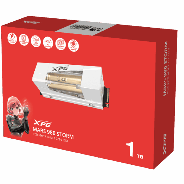 Disco SSD M.2 XPG Mars 980 Storm 1TB G5