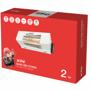 SSD M.2 NVME 2TB G5 XPG MARS 980 STORM WATER COOL