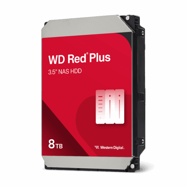 Disco Rígido Western Digital Red Plus 10TB 3,5" 7200RPM NAS