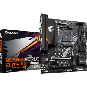 Motherboard Gigabyte B550M AORUS ELITE AX DDR4 AM4 (Serie 3000/4000/5000) (5055)