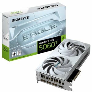 Placa de Video GIGABYTE GeForce RTX 5060 Ti EAGLE OC ICE 8G